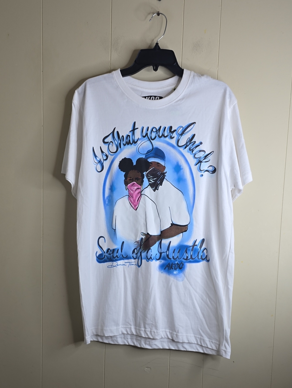 AKOO Soul Of Hustle Graphic Tee Shirt Size Medium